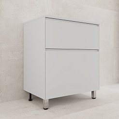 Style Line Тумба с раковиной Лима 70 Plus эмаль белая матовая – фотография-5